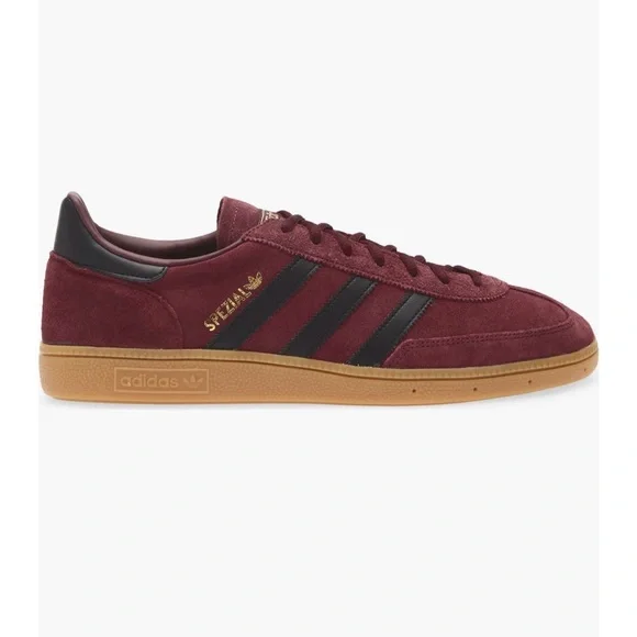 Adidas Spezial Maroon and Black Sneakers - Picture 3 of 9